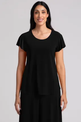 Flutter Top | Black