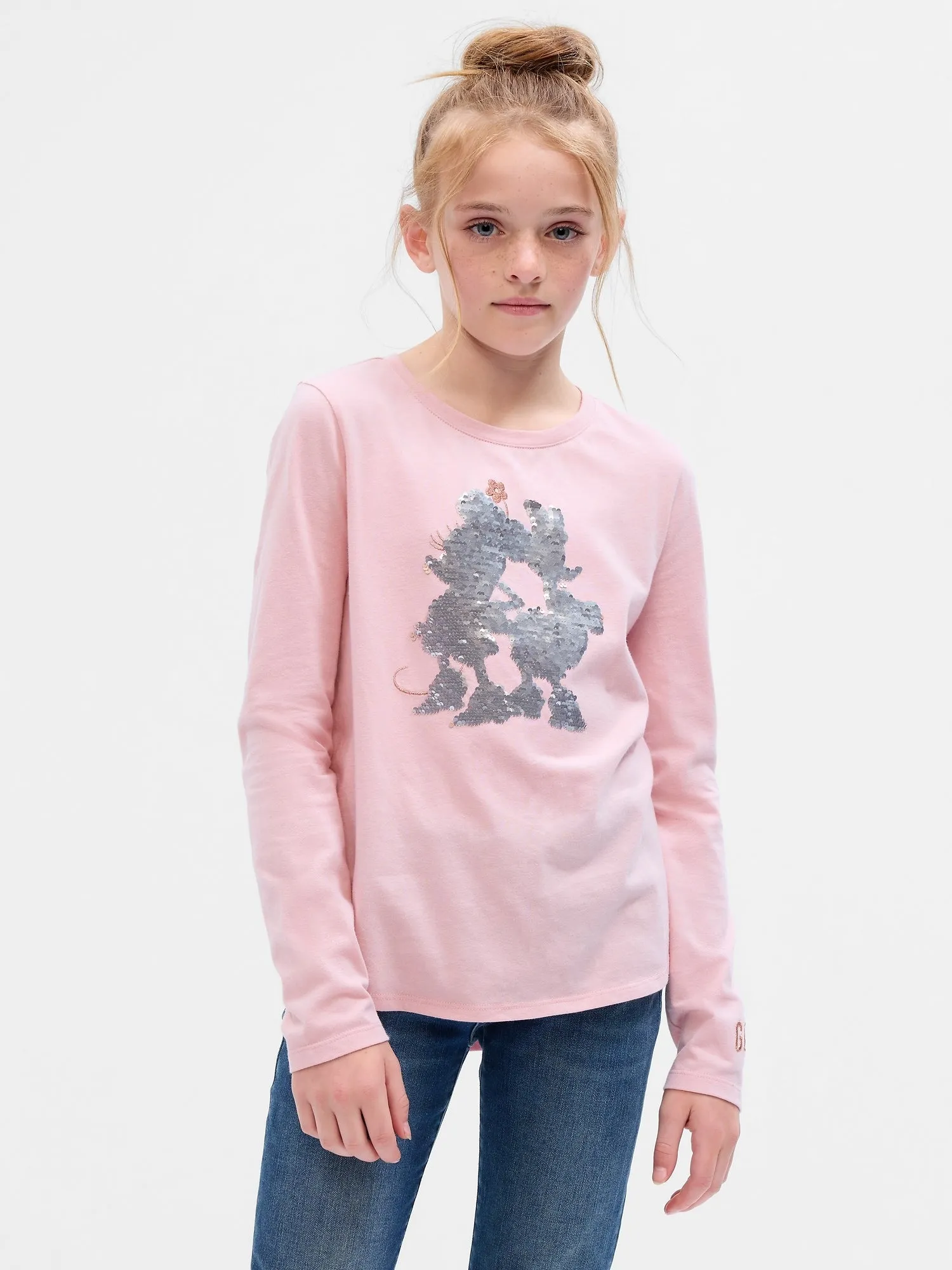 GapKids | Disney Flippy-Sequin Graphic T-Shirt