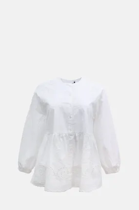 Gretchen Blouse White