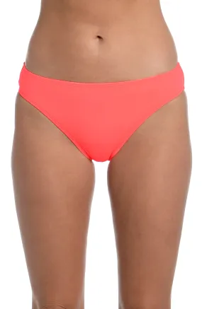 Island Goddess Hipster Bottom - Hot Coral - FINAL SALE