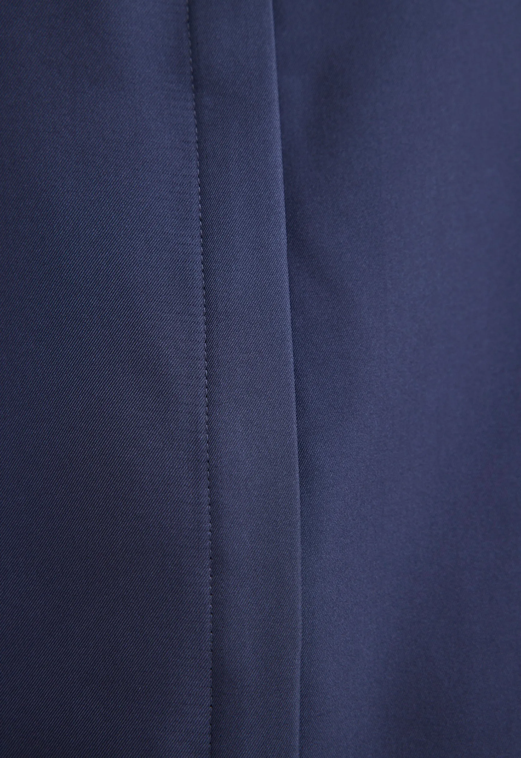 Iver Silk Twill Shirt - Sly Blue