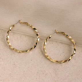 Large Twisted Hoops