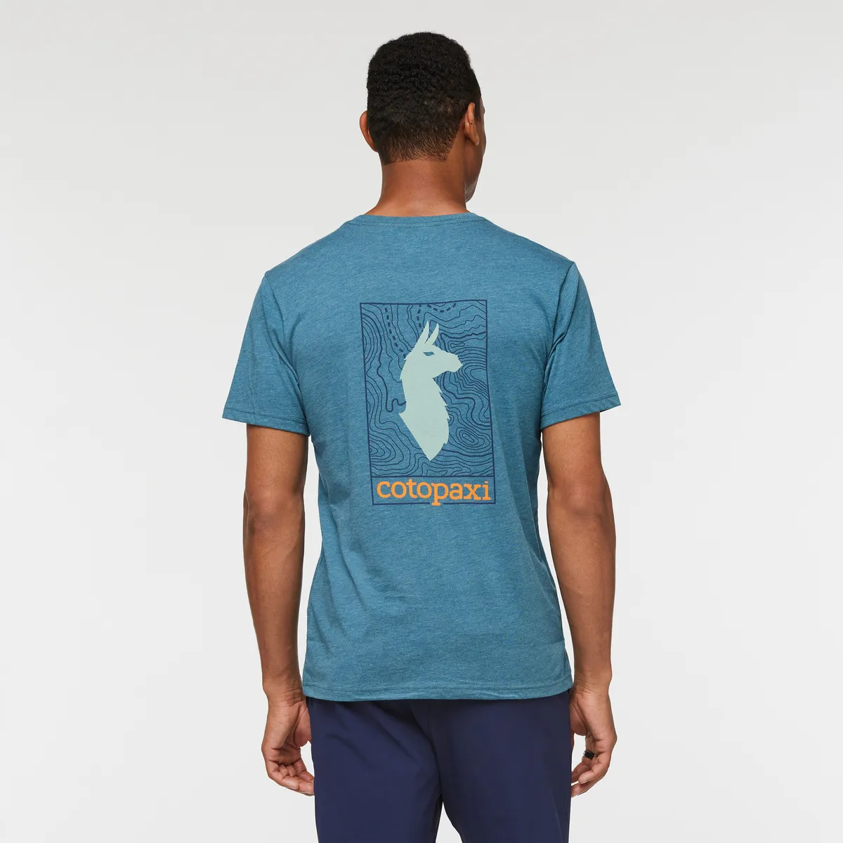 Llama Map T-Shirt - Men's