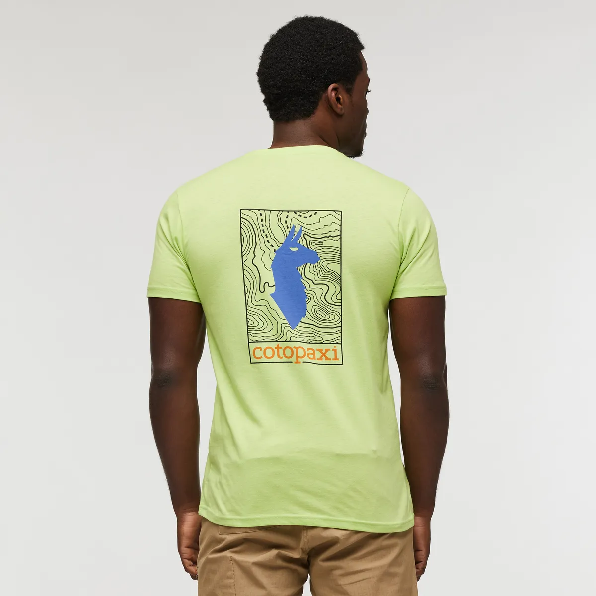 Llama Map T-Shirt - Men's