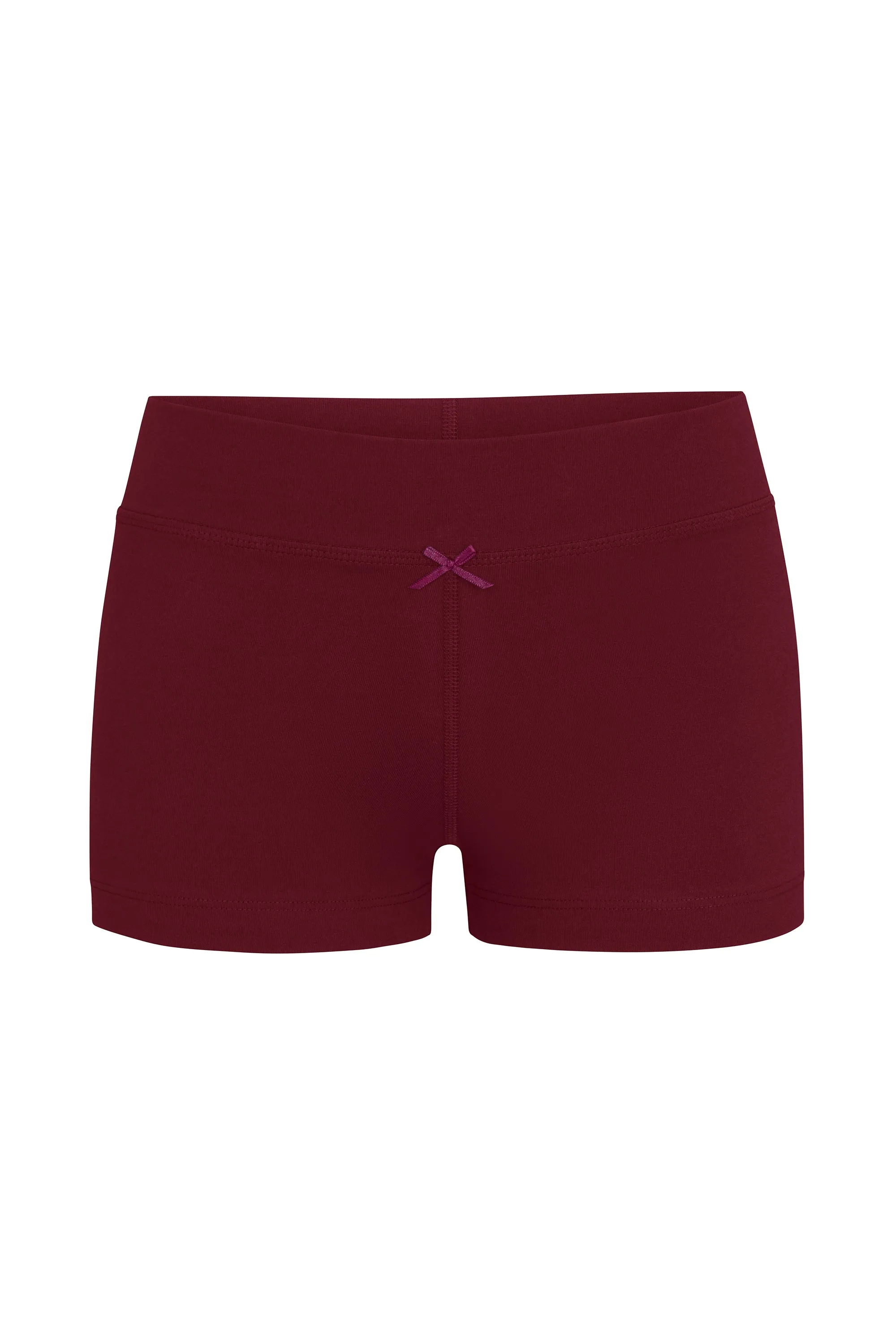 LOUNGE BIKE SHORTS IN BORDEAUX