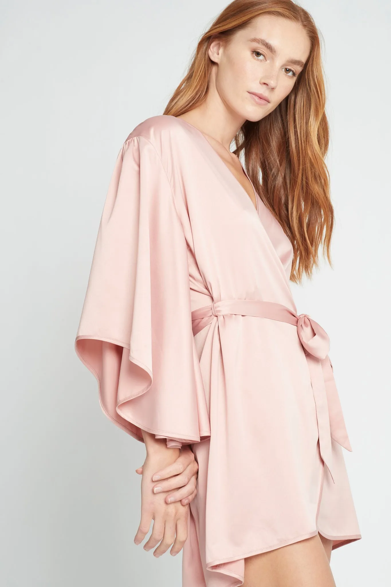 Luna Robe - Dusty Rose