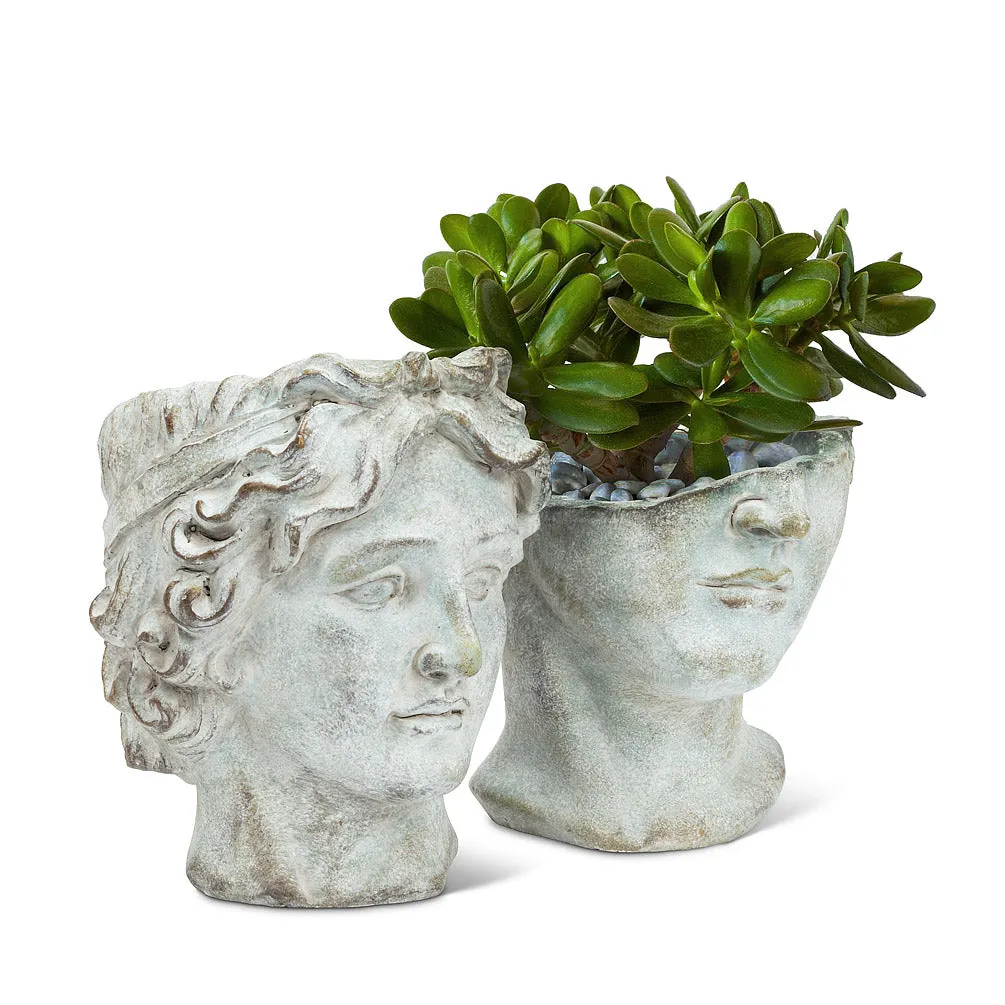 Man Head Planter - Large