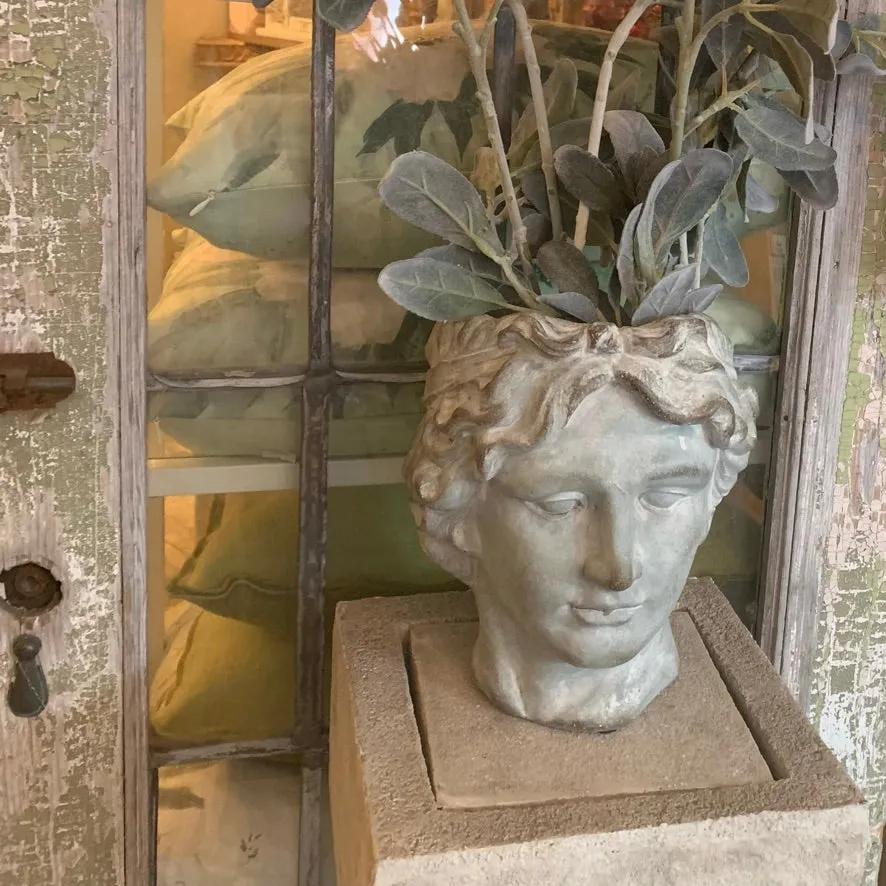 Man Head Planter - Large