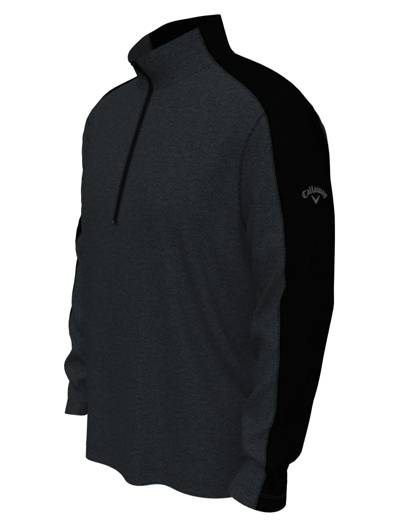 Mens 1/4 Zip Printed Pullover