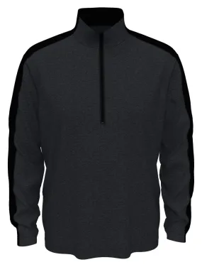 Mens 1/4 Zip Printed Pullover