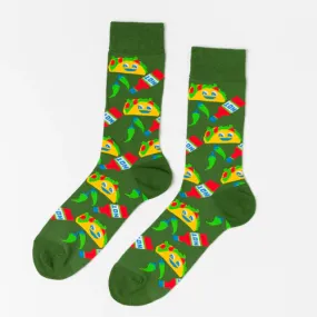 Men's Sized Socks - Taco