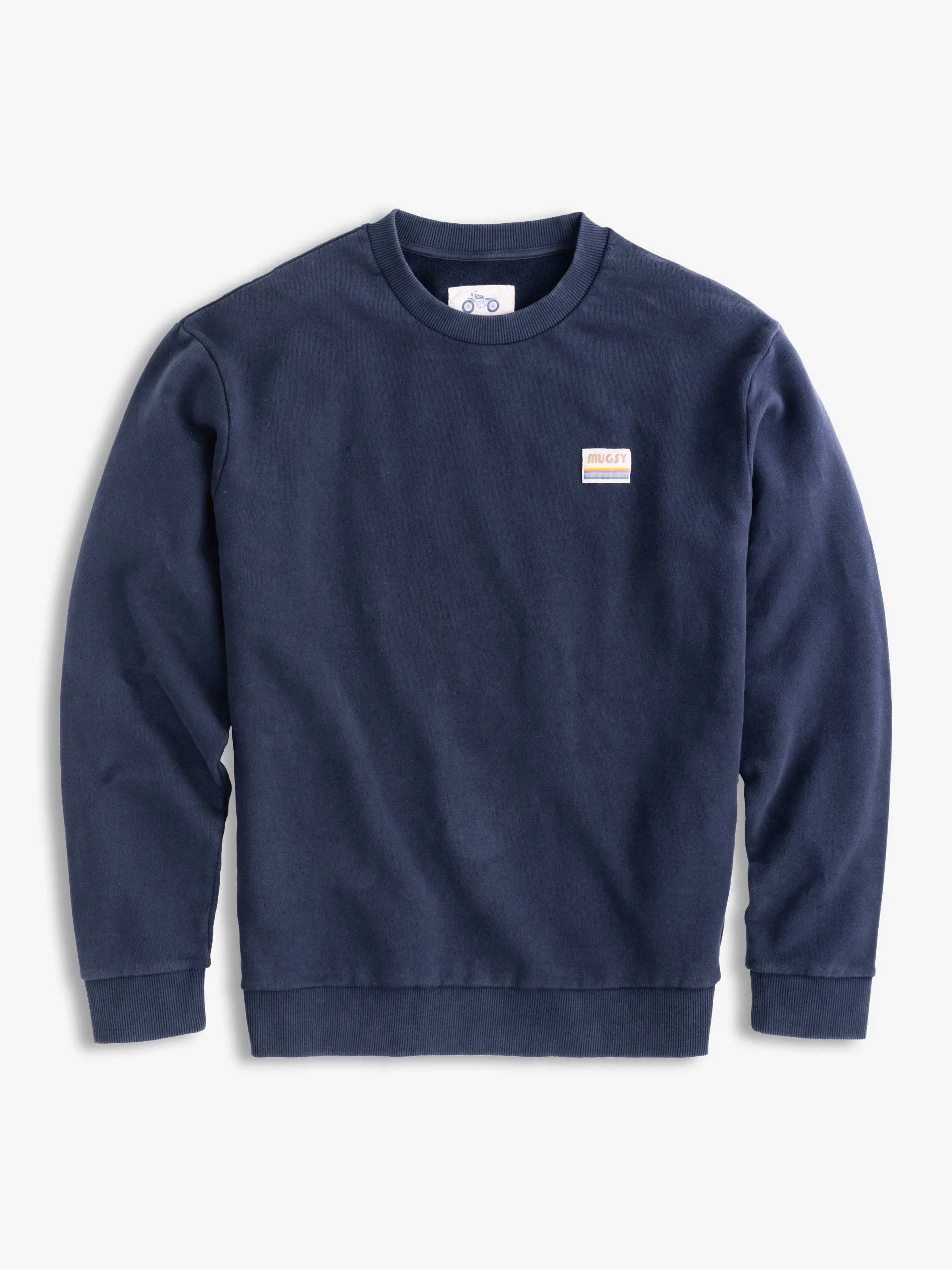 NAVY VINTAGE WASHED CREW