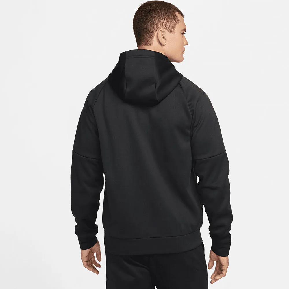 Nike Therma- FIT Full Zip Fitness Half Zip Black