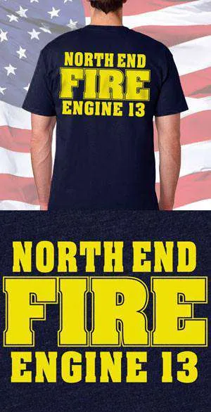 North End Fire Department Back Design