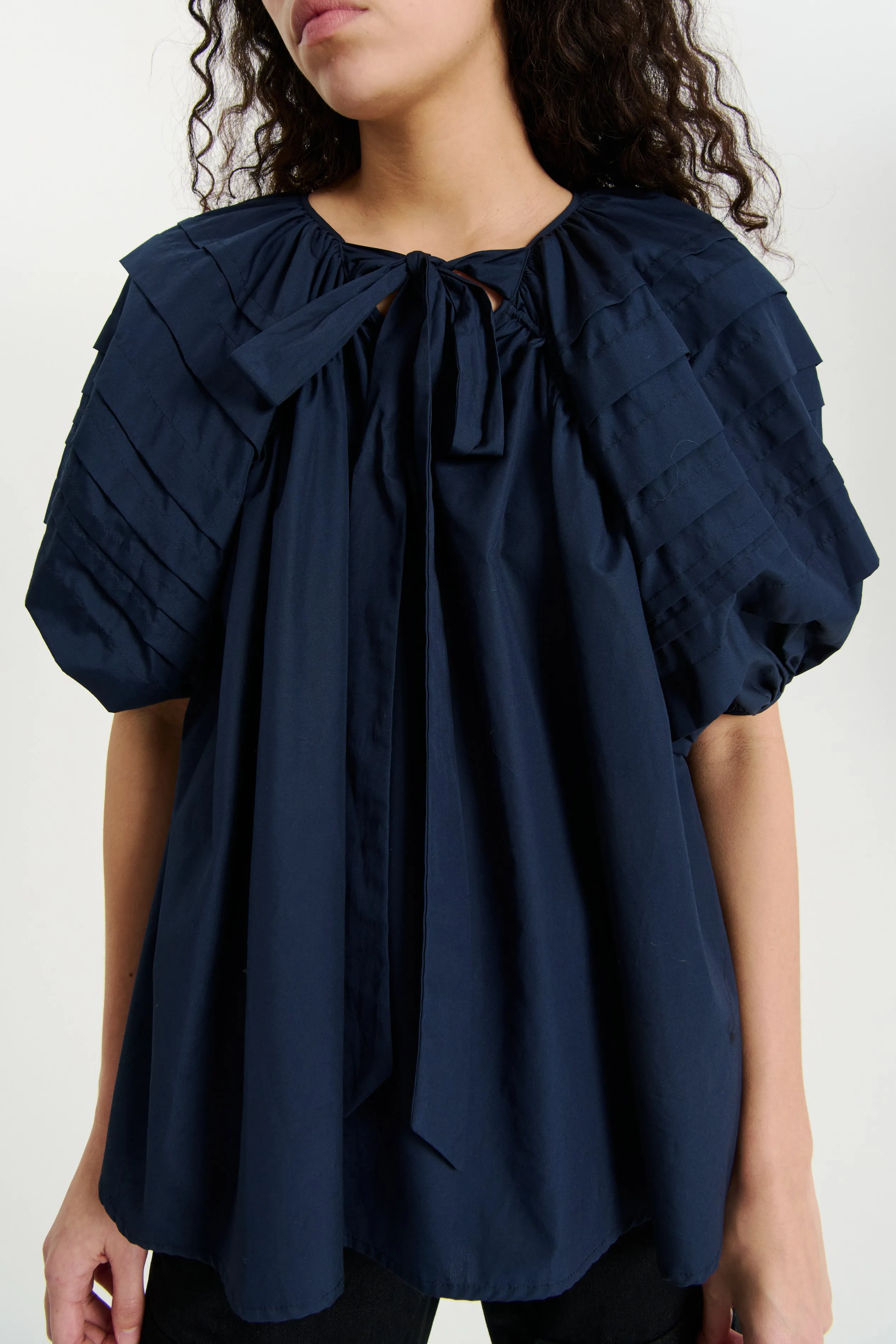 PALOMA | TOP COTTON NAVY