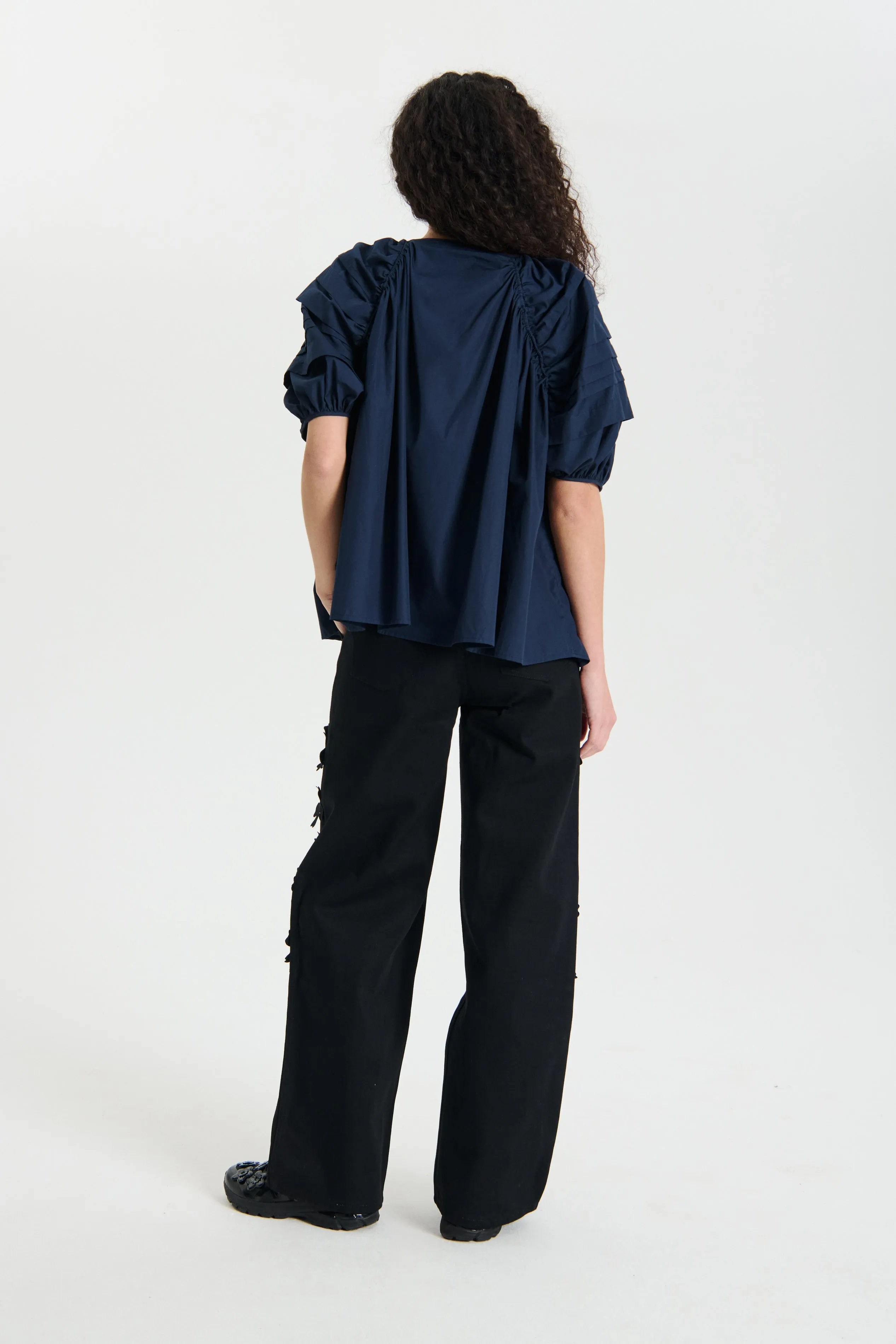 PALOMA | TOP COTTON NAVY