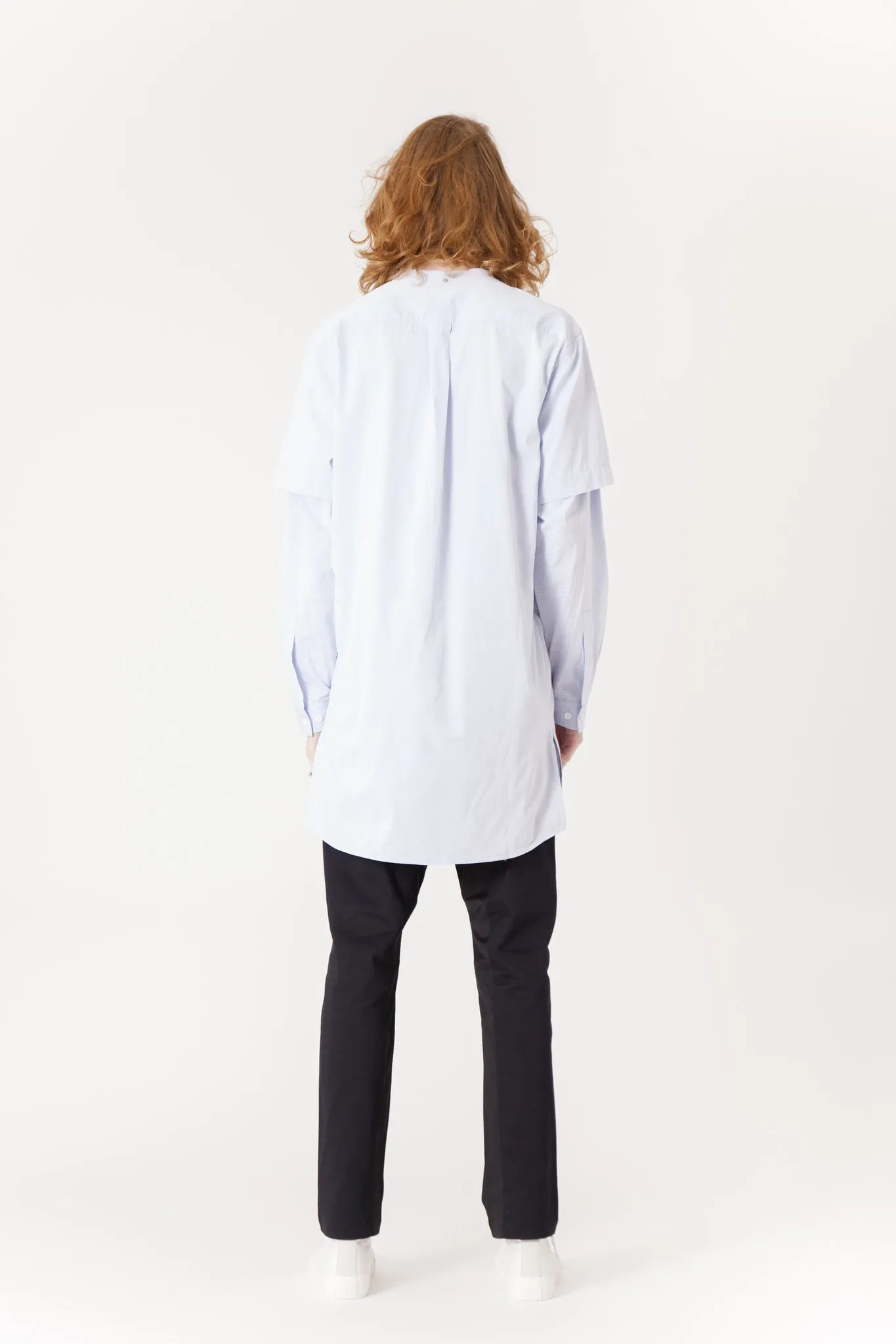 Perforated Overshirt