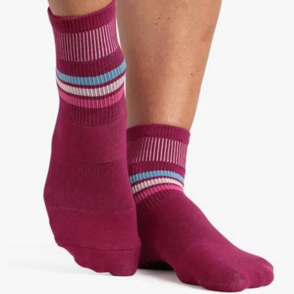 Phoebe Ankle Grip Sock (Barre & Pilates Socks)