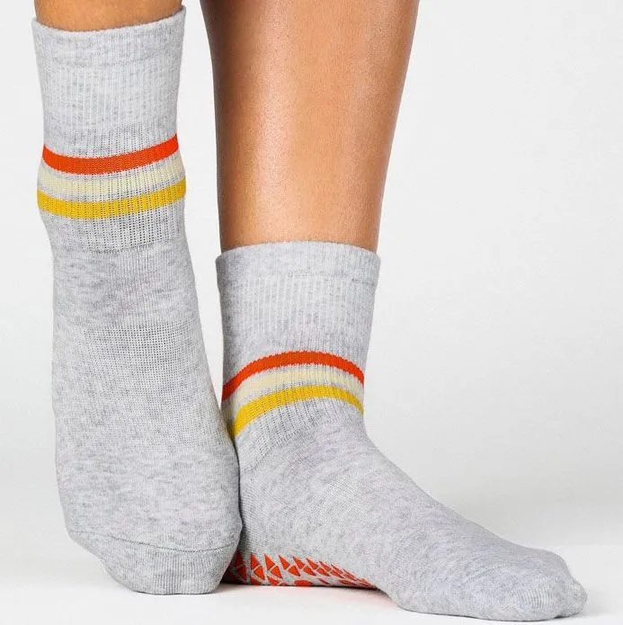 Phoebe Ankle Grip Sock (Barre & Pilates Socks)