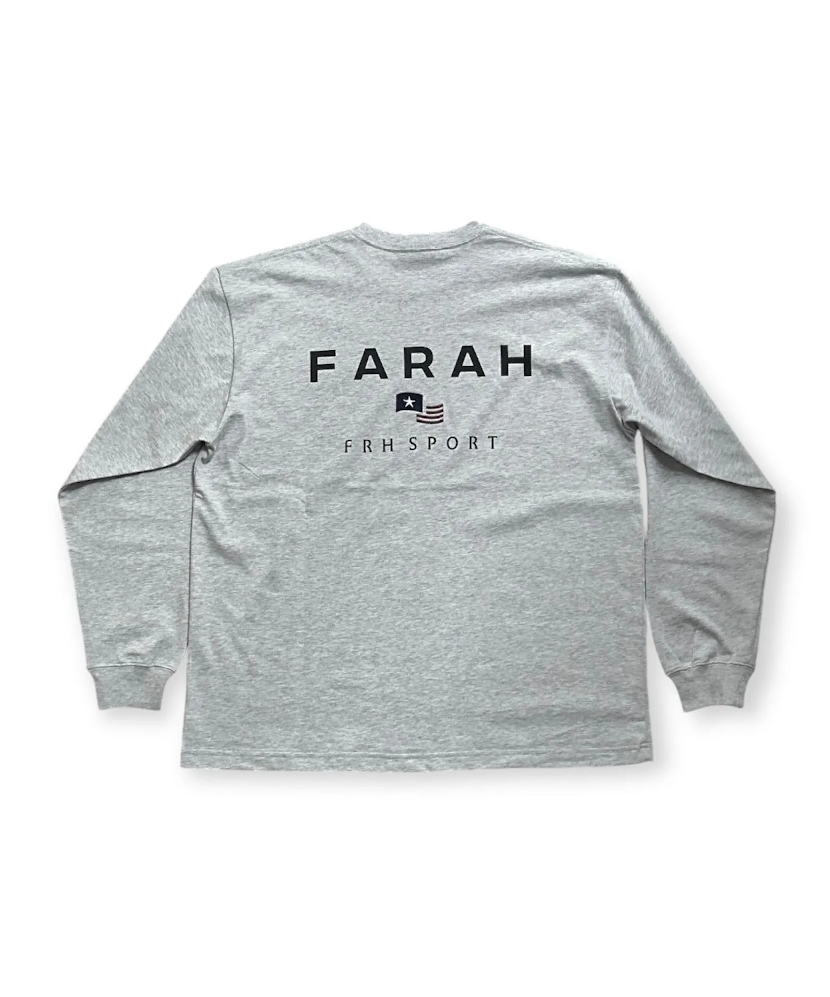 Printed Graphics L/S Tee "FRH SPORT" T.GREY"