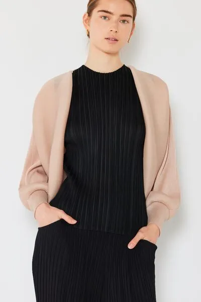 Puff Sleeve Bolero Cardigan