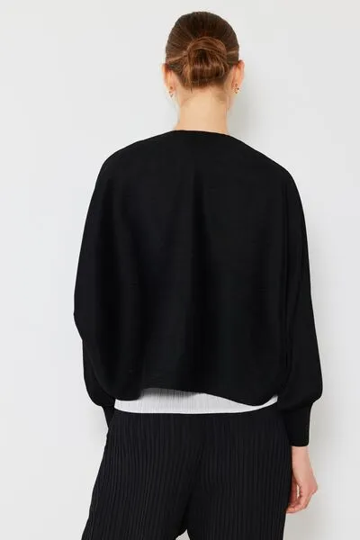 Puff Sleeve Bolero Cardigan