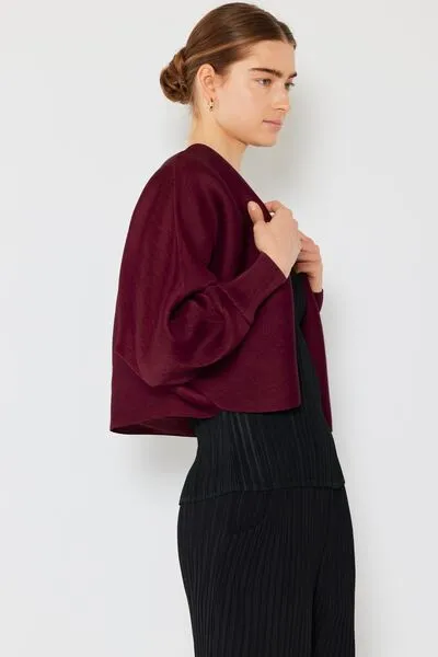 Puff Sleeve Bolero Cardigan