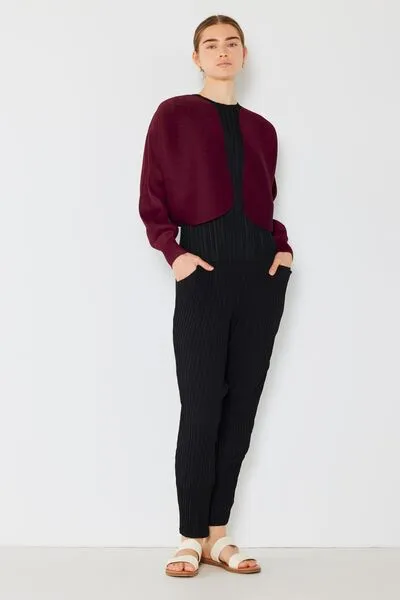 Puff Sleeve Bolero Cardigan