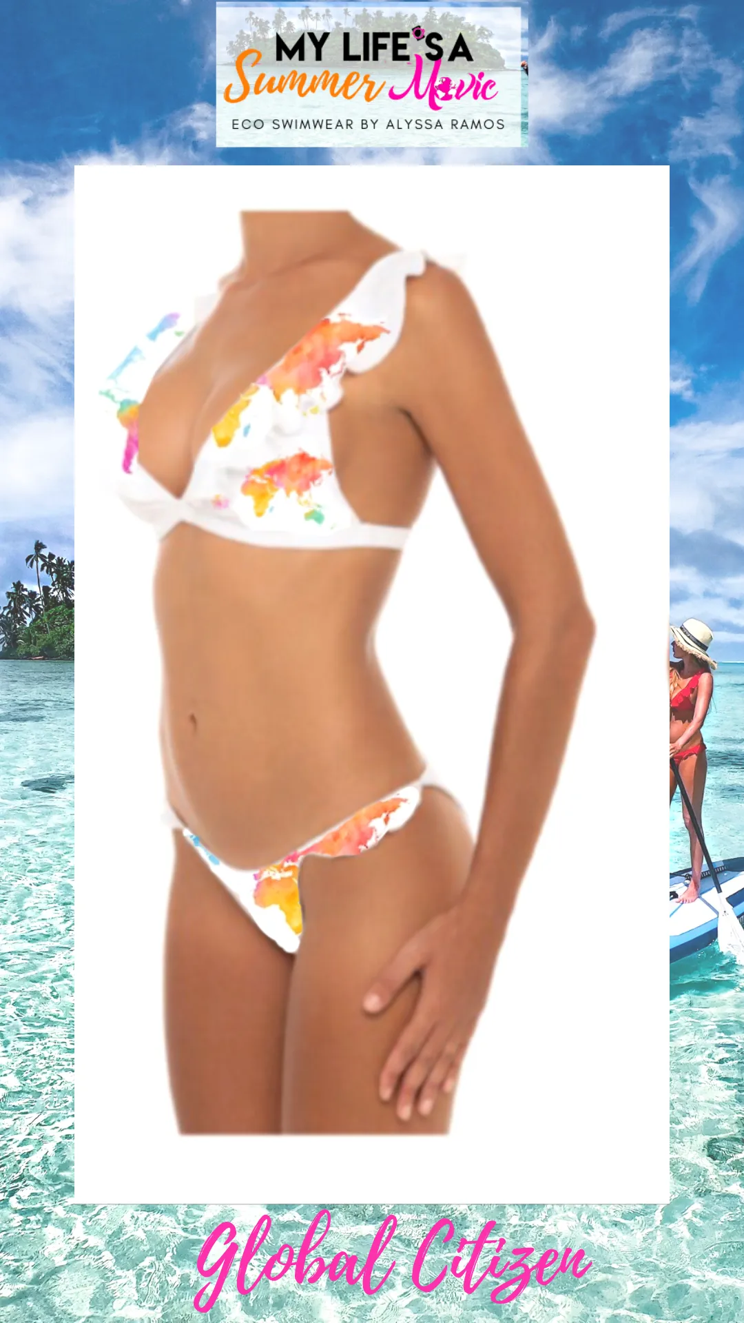 "Global Citizen" TOP Sustainable Bikini