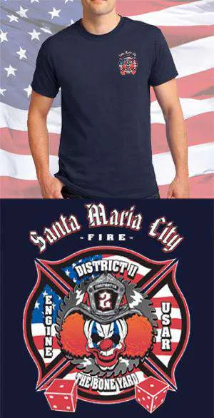 Santa Maria City Fire Department Maltese Cross