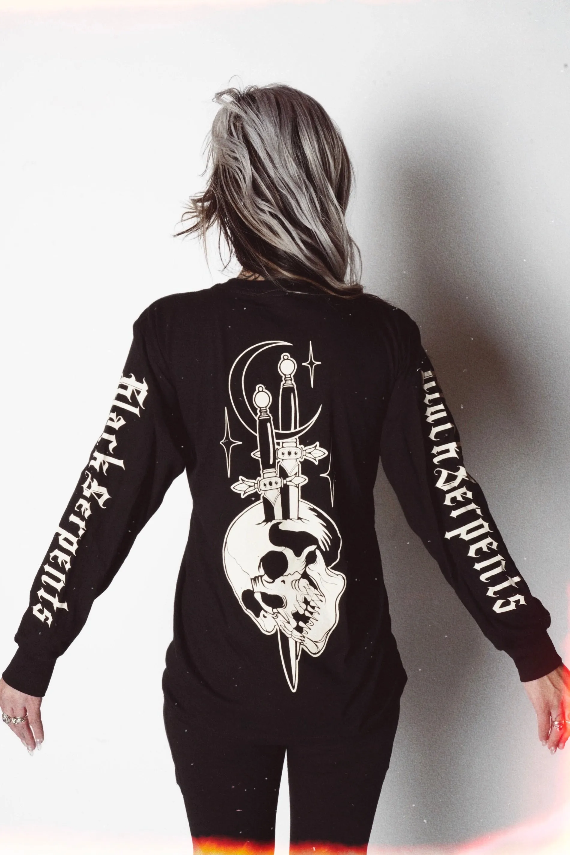 Skull and Daggers Long Sleeve Tee (Unisex)