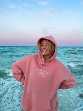 Taylor Ice Cream Pink Embroider Sunkissedcoconut Hoodie