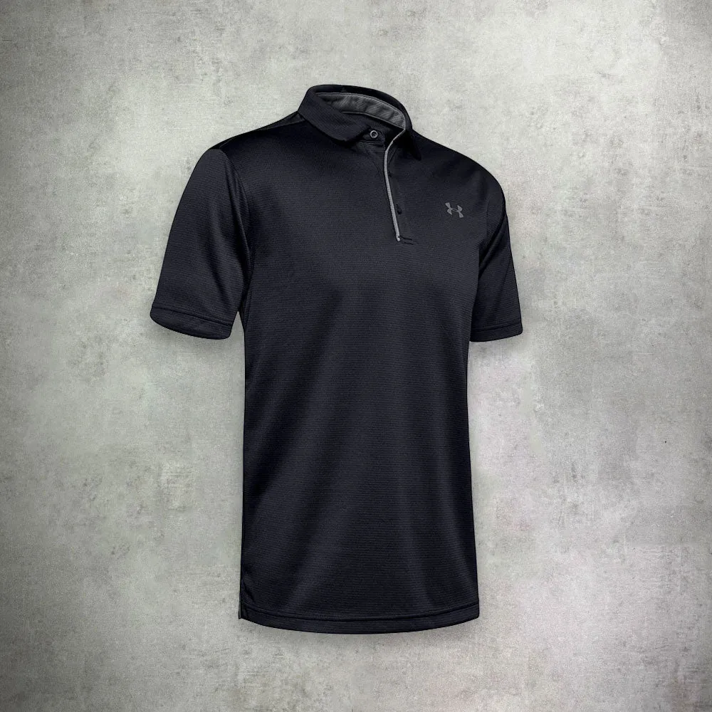 Under Armour Tech Polo Black/ Grey