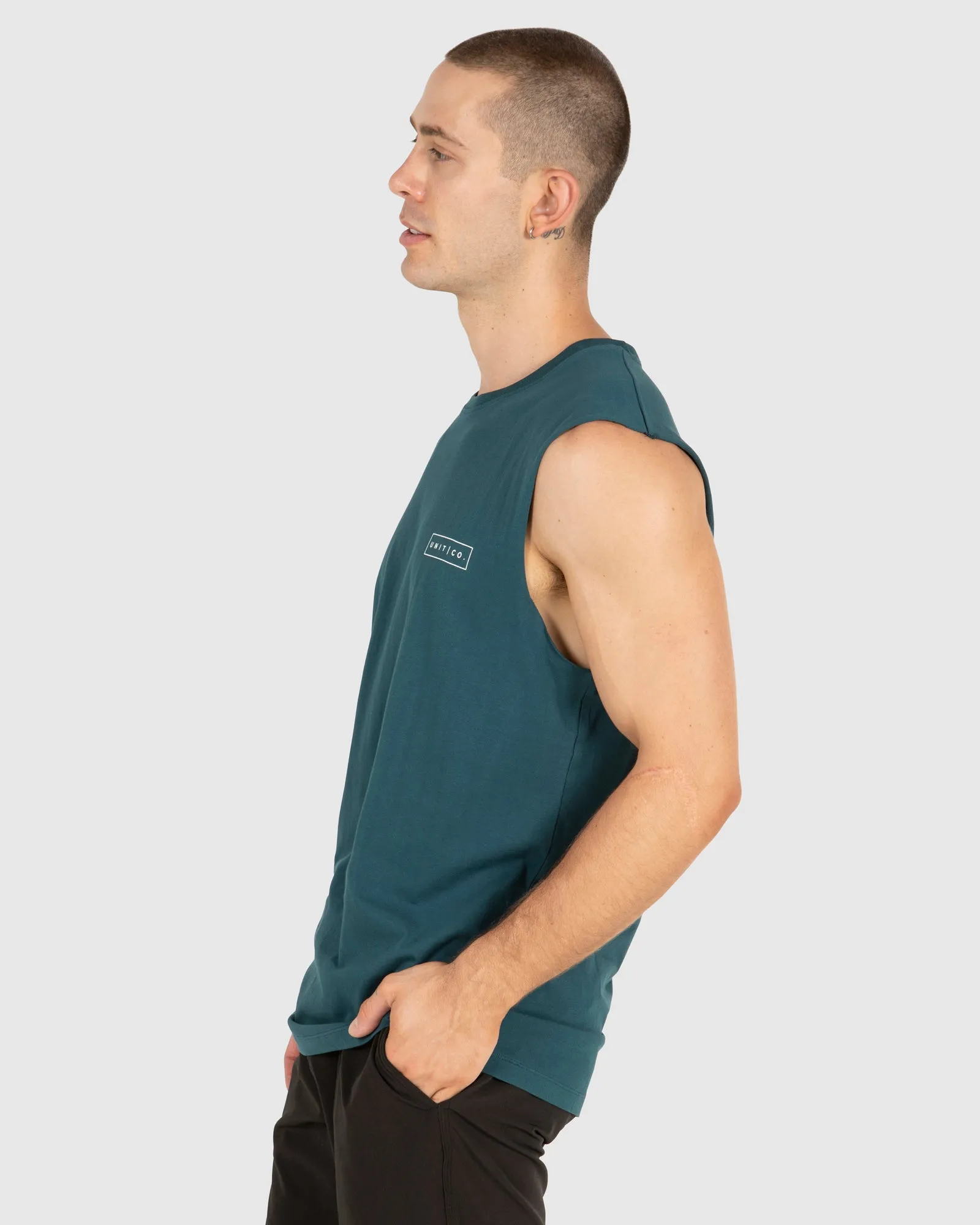 Unit Mens Cubic Muscle Tee