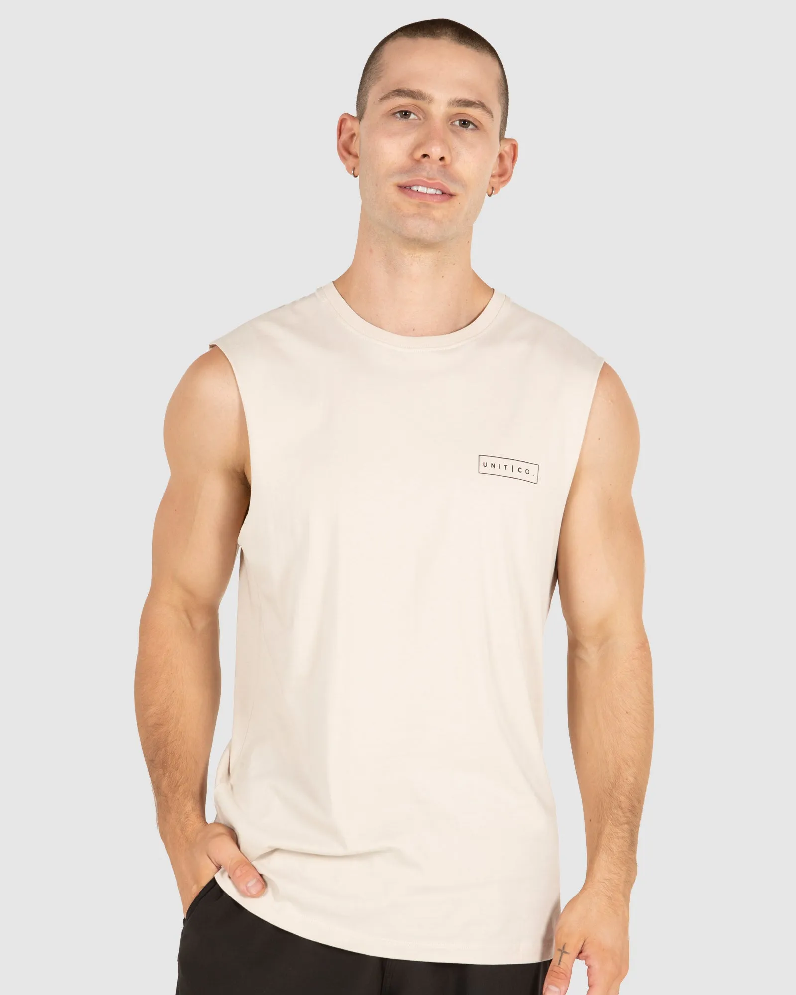 Unit Mens Cubic Muscle Tee