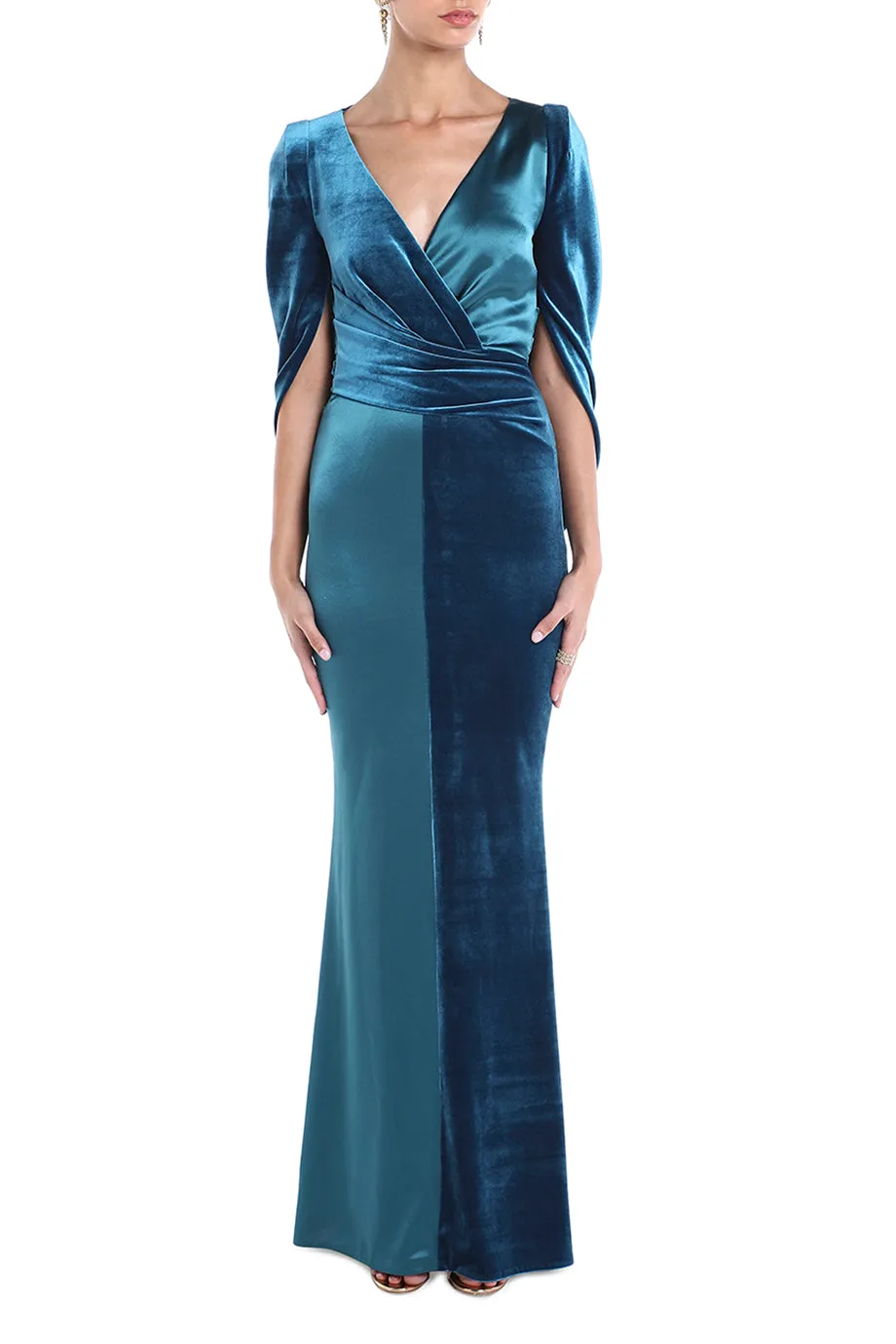 Velvet Evening Dress