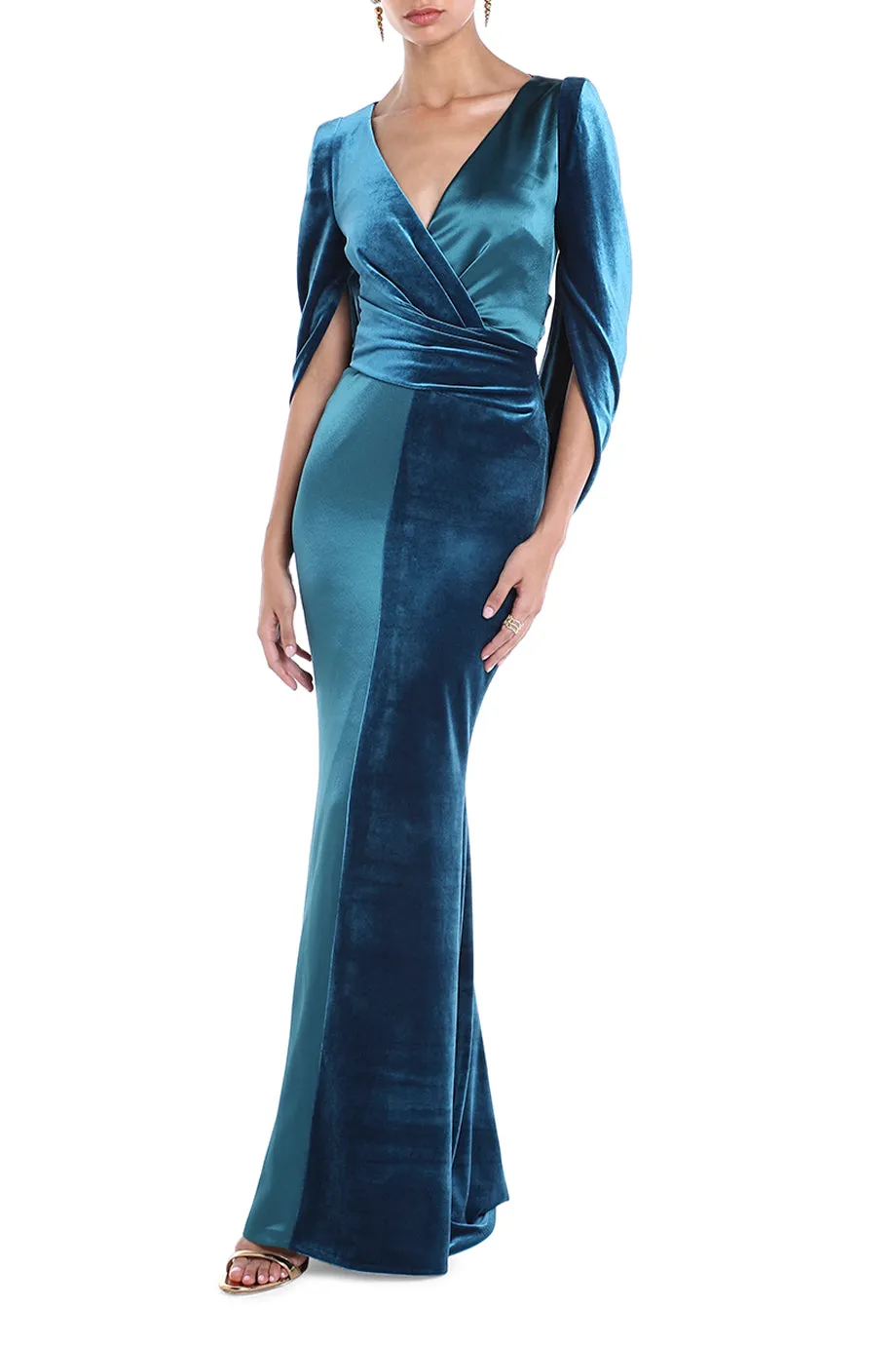 Velvet Evening Dress