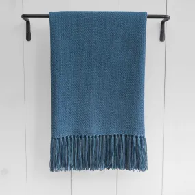 Water Study No.4 Handwoven Alpaca Throw