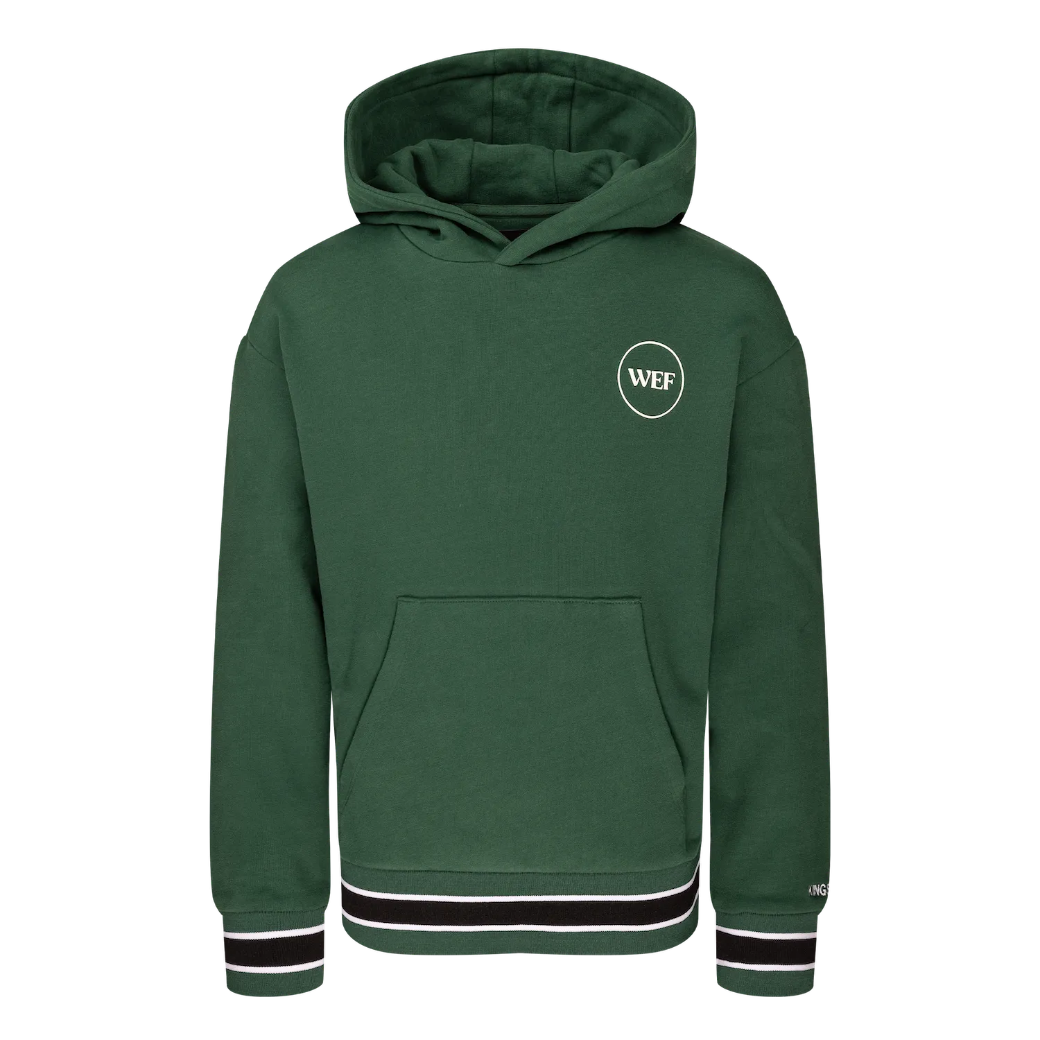 WEF Junior Contrast Rib Hoodie