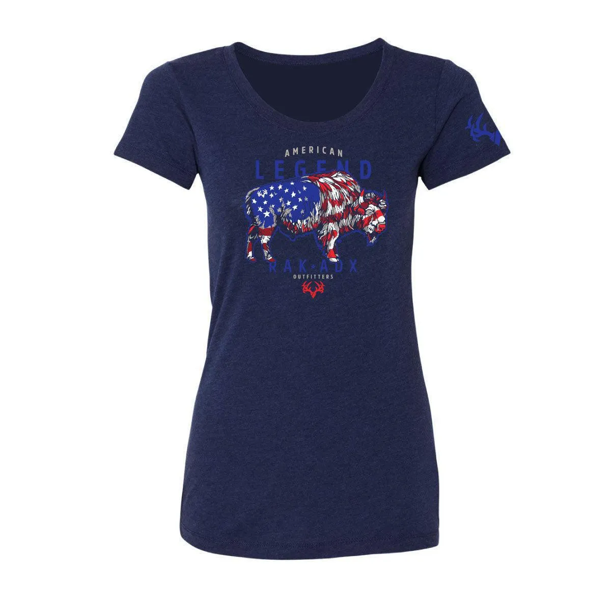 Womens American Legend Buffalo Tee