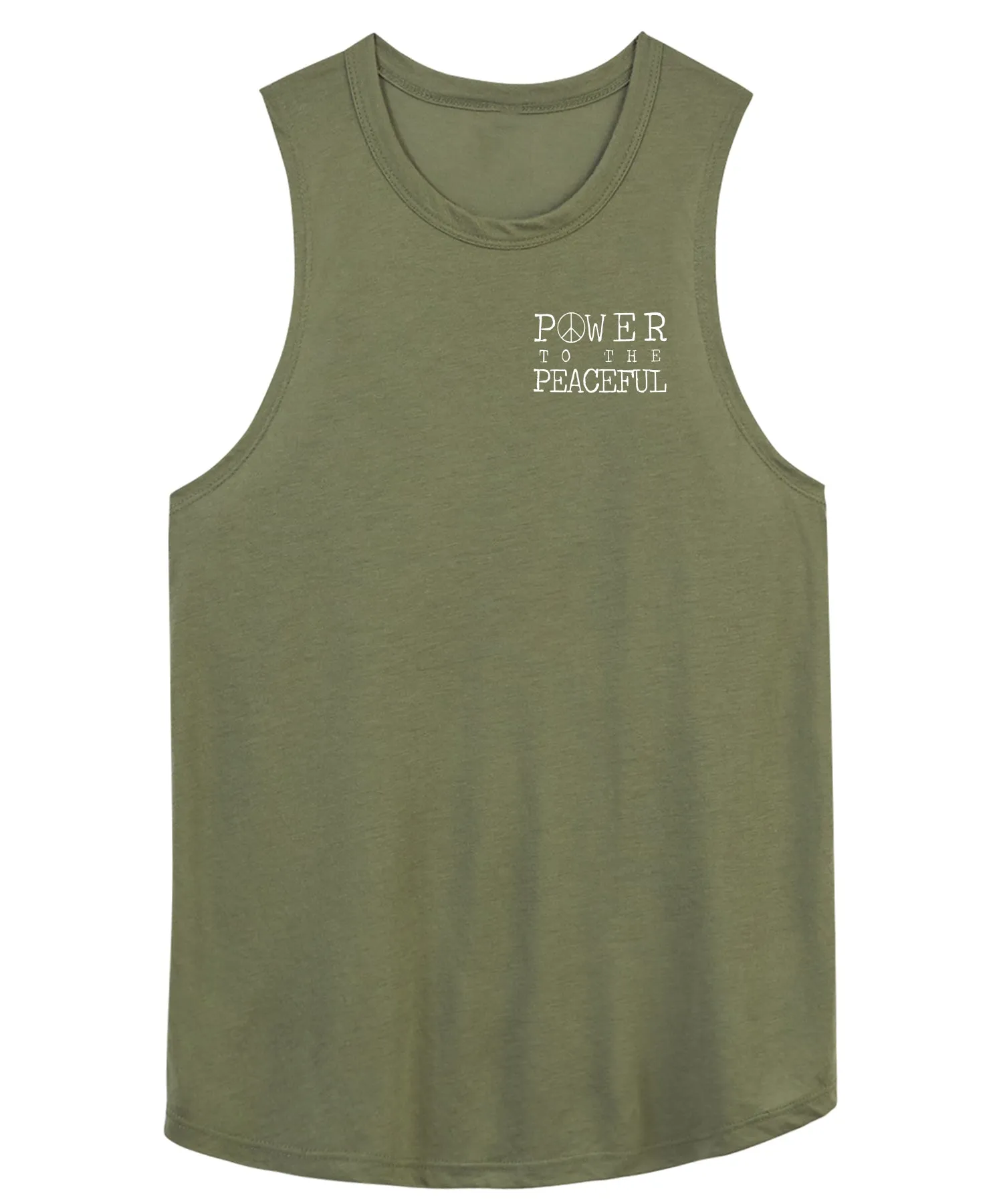 WS - Power to the Peaceful Muscle Tank